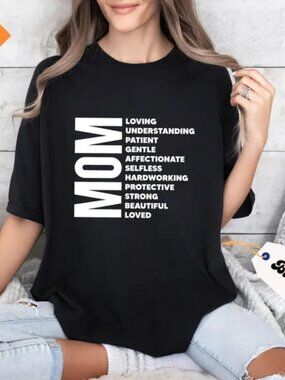 Mom Shirt, Mothers Day Gift, All Mom Meaning Tee